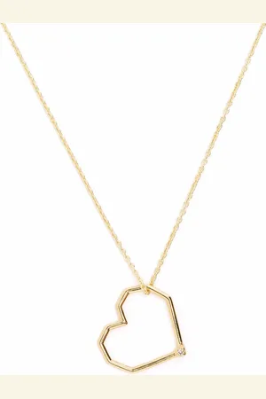 Aliita Collier en 9ct pendentif cœur