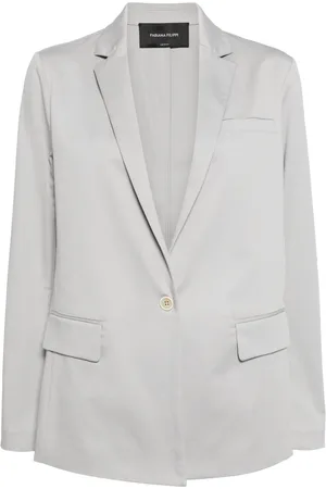 Fabiana Filippi Blazer à revers crantés