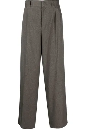 MISBHV Pantalon de costume à coupe ample