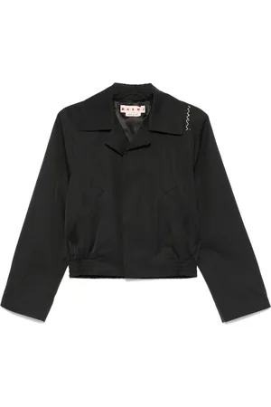 Marni Veste imperméable zippée à bords contrastants