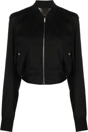 Rick Owens Veste bomber à coupe crop