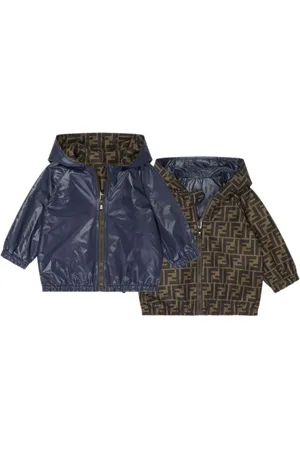 Fendi Imperméable à design réversible