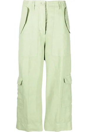 Aspesi Pantalon court à coupe droite