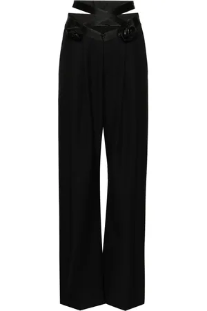 Seen Users Pantalon de tailleur Wrapped In Roses