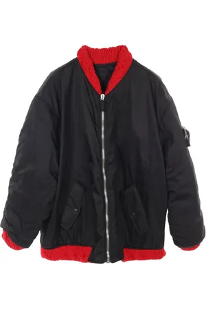 Prada Veste bomber à détails en maille (années 2010)