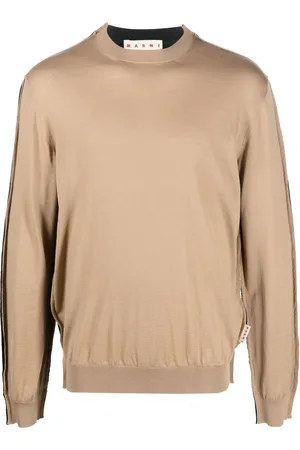 Marni Pull colour block à encolure ras du cou