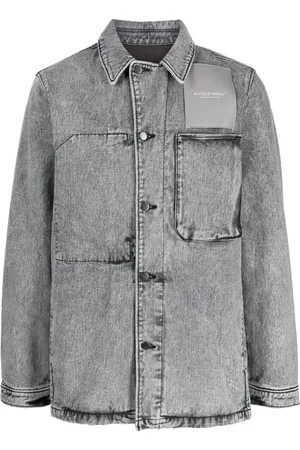 A-cold-wall* Veste en jean à logo imprimé