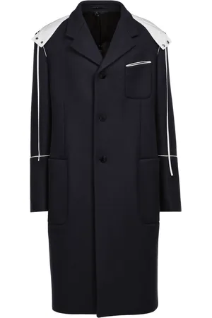 Salvatore Ferragamo Manteau boutonné à capuche