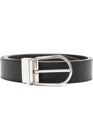BRIONI Ceinture en cuir à design réversible