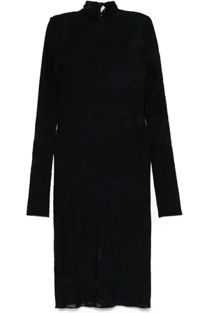 Lanvin Robe en jacquard à coupe mi-longue
