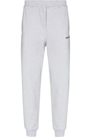 Helmut Lang Pantalon de jogging fuselé à logo imprimé