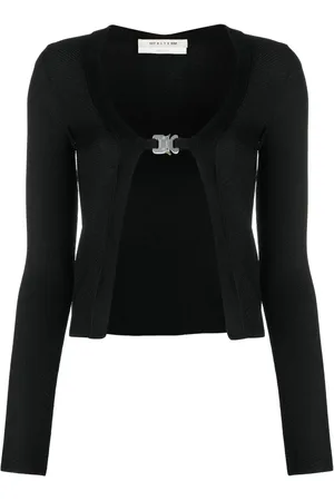 1017 ALYX 9SM Cardigan en maille à design nervuré