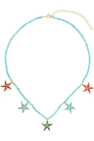 ESHVI Collier à pendentif étoile de mer