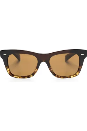 Oliver Peoples Lunettes de soleil à monture carrée