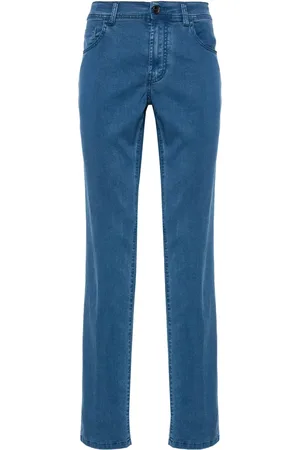 CANALI Jean à patch logo