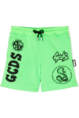 GCDS Short de sport à logo imprimé