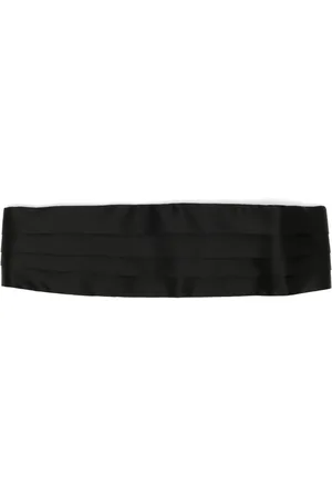 BRIONI Ceinture en soie à design superposé
