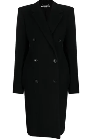 Stella McCartney Manteau en laine à boutonnière croisée