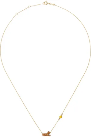 Aliita Collier Perrito Pelota en 9ct à pendentif