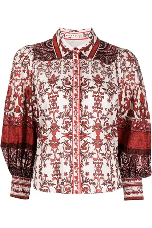 ALICE+OLIVIA Blouse Tiffie à fleurs