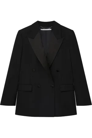 Stella McCartney Blazer à revers satinés