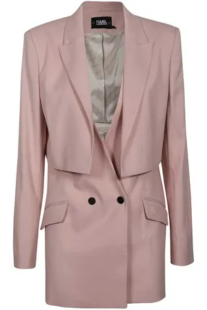 Karl Lagerfeld Blazer à boutonnière croisée