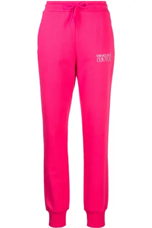 VERSACE Pantalon de jogging à logo brodé