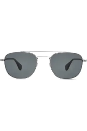 GARRETT LEIGHT Lunettes de soleil à monture géométrique