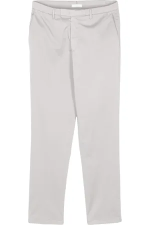 Boglioli Pantalon droit à plis marqués