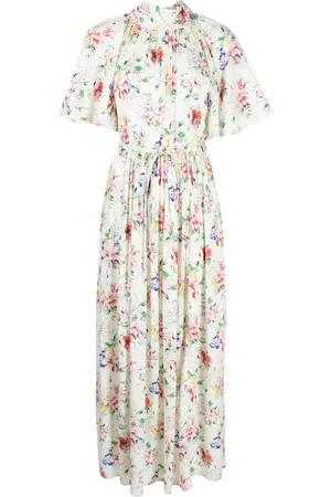 ROSETTA GETTY Robe longue à fleurs