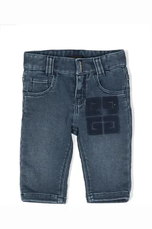 Givenchy Jean droit à logo embossé