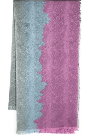 Saint Laurent Foulard à imprimé peau de serpent (années 1990)
