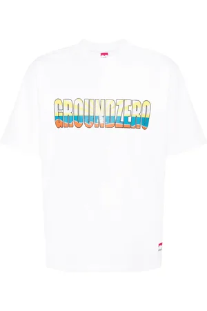 Ground Zero T-shirt en coton à logo imprimé