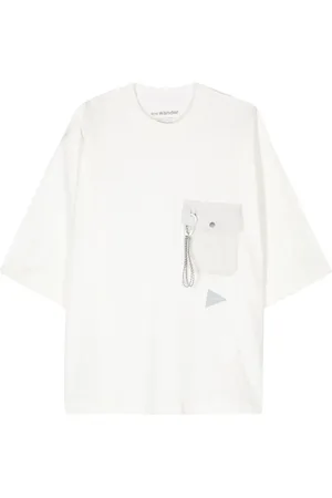 and wander T-shirt à logo imprimé