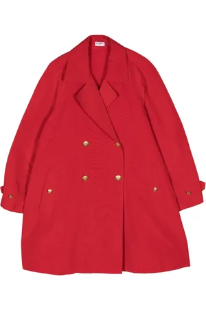 CHANEL Manteau croisé en soie (années 2000)
