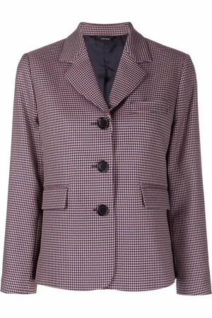 Aspesi Blazer à motif pied-de-poule