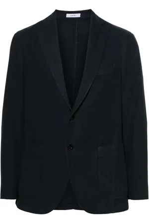 Boglioli Blazer en serge à simple boutonnage