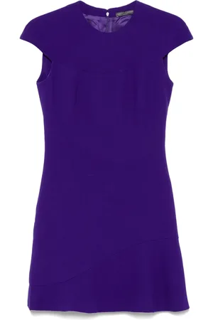 Alexander McQueen Robe courte en laine (années 2000)