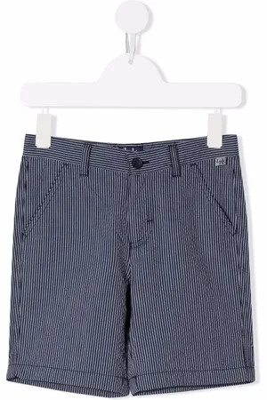 Il gufo Short chino à fines rayures