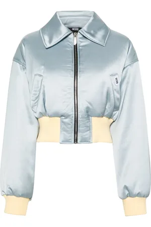 GCDS Veste crop à patch logo