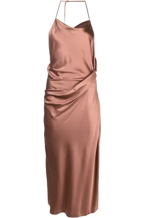 Helmut Lang Robe drapée à col v