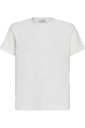 Etro T-shirt en coton à imprimé cachemire