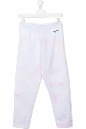 Balmain Pantalon de jogging à logo imprimé