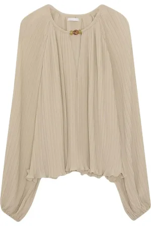 Simkhai Blouse Eden à design plissée