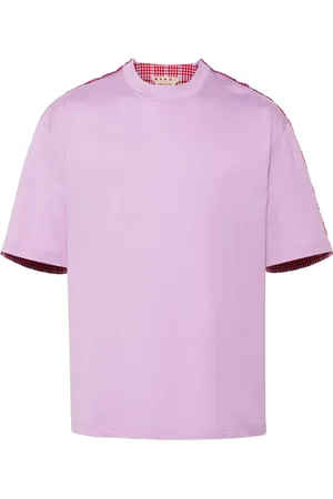 Marni T-shirt à empiècement contrastant