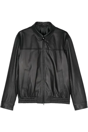 BRIONI Veste en cuir