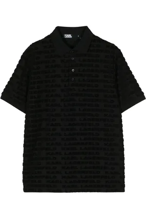 Karl Lagerfeld Polo à monogrammen floqué