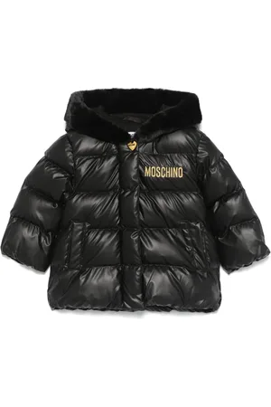 Moschino Veste à logo brodé