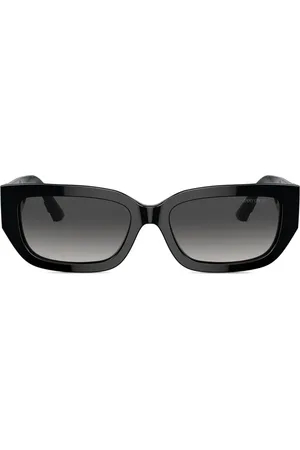 Jimmy Choo Lunettes de soleil à monture rectangulaire