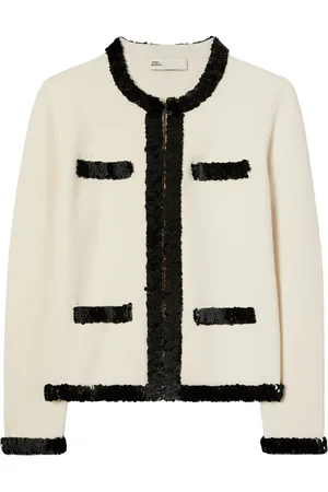 Tory Burch Cardigan Kendra à ornements de sequins